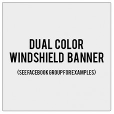 Arizona's Jp Girls Windshield Banner Decal w/ Outline