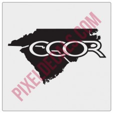 Coastal Carolina Offroad Fender Decal