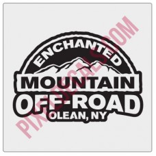 Enchanted Mountain Offroad Logo Decal
