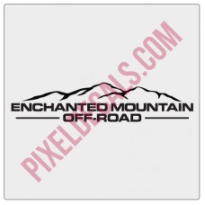 Enchanted Mountain Offroad Simple Logo Decal