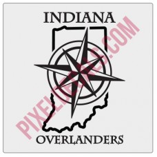 Indiana Overlanders Logo Decal