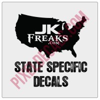 JKFreaks.com State Decals (1)