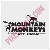 Mountain Monkeys Decals (3)