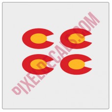 Colorado "C" Replacement for Rubi Decals